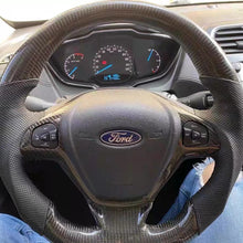 Charger l&#39;image dans la galerie, TTD Craft  Ford 2013-2017 Fiesta   Carbon Fiber Steering Wheel
