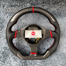 Lade das Bild in den Galerie-Viewer, Custom Mitsubishi 2001-2007 Evo 7 8 9 Carbon Fiber Steering Wheel | TTD Craft
