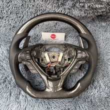 Load image into Gallery viewer, Acura TL 2009-2014 Carbon Fiber Steering Wheel With Paddle Shift |TTD Craft
