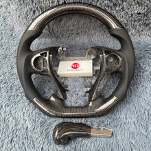將圖片載入圖庫檢視器 Custom 9th gen Honda 2013-2017 Accord Carbon Fiber Steering Wheel | TTD Craft
