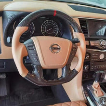 Carregar imagem no visualizador da galeria, Volante de fibra de carbono TTD Craft Nissan 2013-2024 Armada
