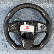 Load image into Gallery viewer, Carbon Fiber Steering Wheel For Honda 2017 2018 CRV | TTD Craft
