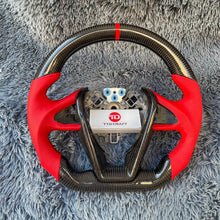 Lade das Bild in den Galerie-Viewer, Nissan 2016-2018 Maxima Carbon Fiber Steering Wheel Build | TTD Craft

