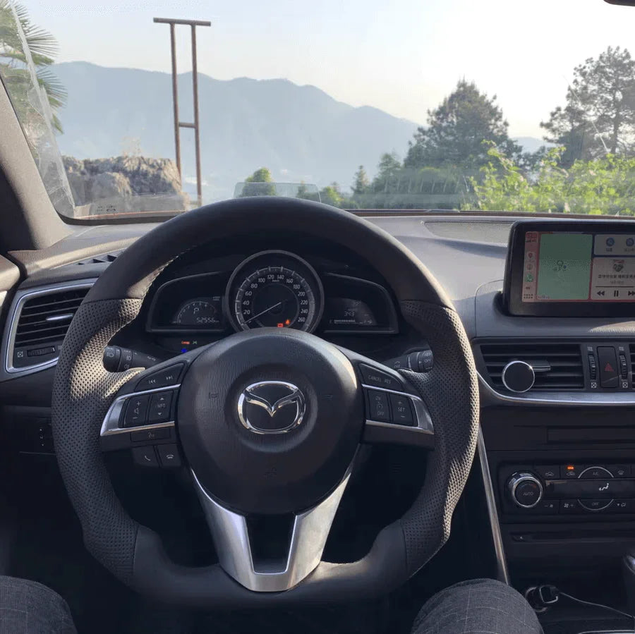 TTD Craft Mazda 2013-2016 CX3 CX6 Carbon Fiber Steering Wheel
