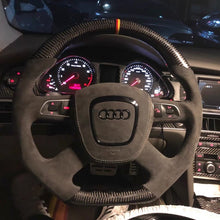 Carregar imagem no visualizador da galeria, Volante de fibra de carbono TTD Craft Audi A3 A4 A6 A7 A8 Q5 Q7 S4 S6
