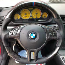 Load image into Gallery viewer, TTD Craft  BMW M3 E46 325i 330i / M5 E39 / X5 E53 Carbon Fiber Steering Wheel

