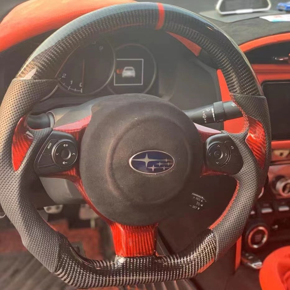 TTD Craft 2017-2024 GT86  / FRS  / 2017-2024 BRZ Carbon Fiber  Steering Wheel