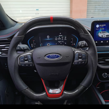 Carregar imagem no visualizador da galeria, TTD Craft Ford 2018-2024 Fiesta /Foucs mk4 /BroncoSport /Escape/ Volante de fibra de carbono E-Transit
