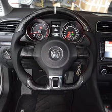 Lade das Bild in den Galerie-Viewer, TTD Craft VW 2010-2014 MK6  Carbon Fiber Steering Wheel
