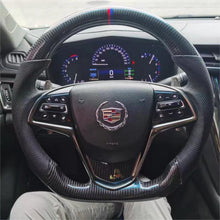 Lade das Bild in den Galerie-Viewer, TTD Craft Cadillac 2015-2019 CTS  CTS-V/ 2013-2019 ATS ATS-V /2014-2016 ELR Carbon Fiber Steering Wheel
