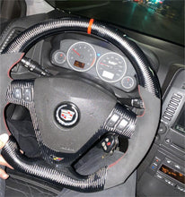 Carregar imagem no visualizador da galeria, TTD Craft Cadillac 2003-2007 CTS / 2004-2009 SRX / 2005-2007 STS / 2004-2008 XLR Volante de fibra de carbono
