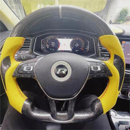 TTD Craft VW 2017 -2019 Golf Alltrack Wagon Carbon Fiber Steering Wheel