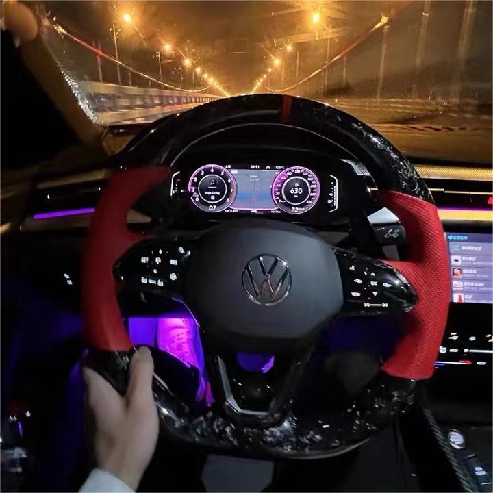 TTD Craft VW 2019-2025 Jetta Carbon Fiber Steering Wheel