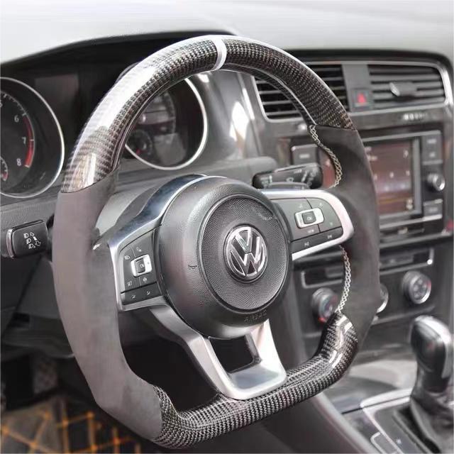 TTD Craft VW Mk7 /MK7.5  GTI  R Jetta 2019-2020  Carbon Fiber Steering Wheel