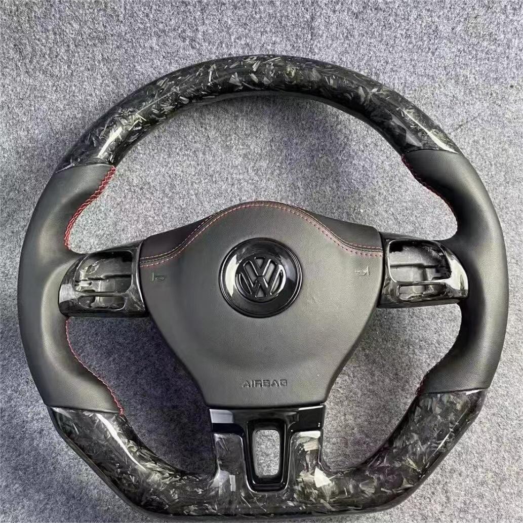 TTD Craft 2006-2010 Jetta Carbon Fiber Steering Wheel