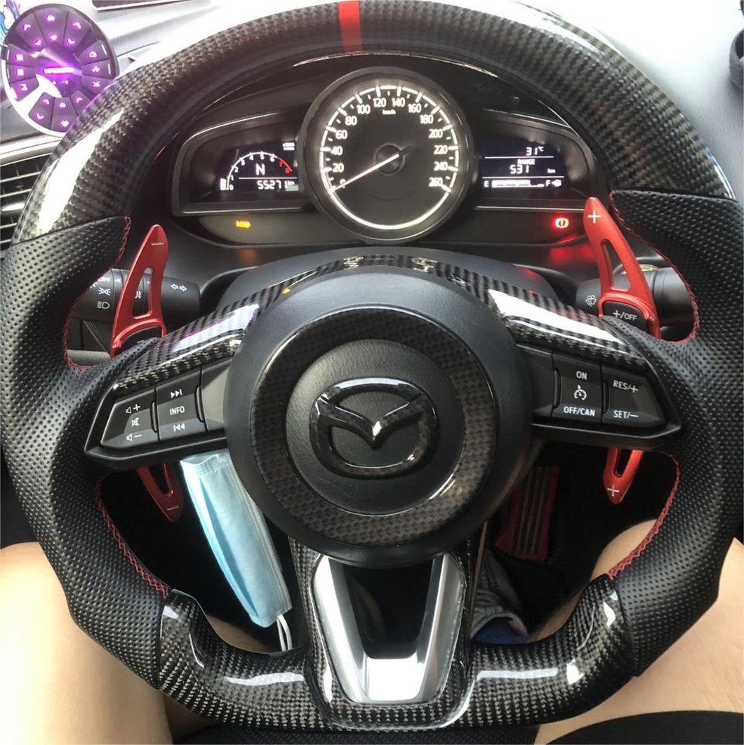 TTD Craft 2016-2022 Mazda CX9 Carbon Fiber Steering Wheel