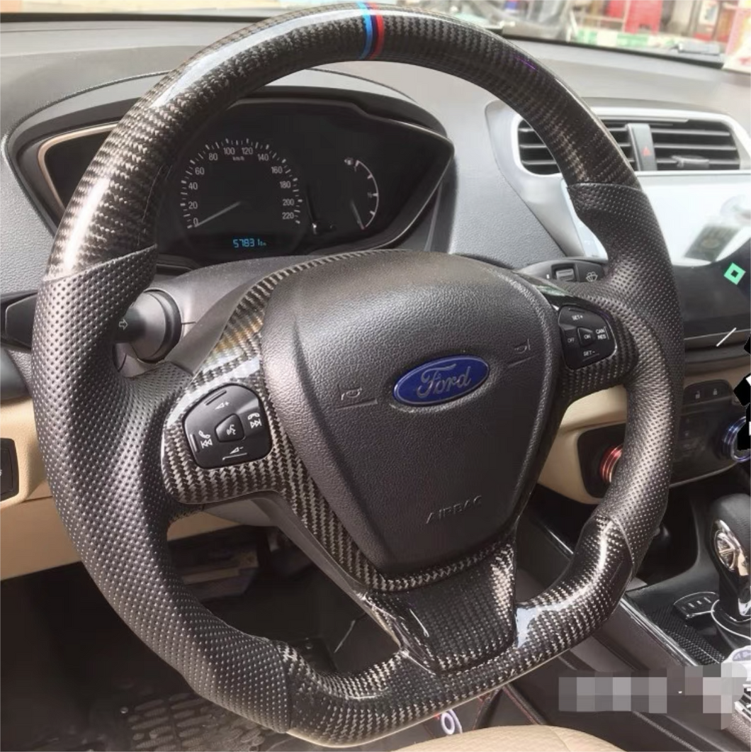 TTD Craft  Ford 2013-2017 Fiesta   Carbon Fiber Steering Wheel