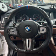 TTD Craft BMW G30 G31 G32 G38 G05 G07 X3m F90 M8 G29 Carbon Fiber Steering wheel