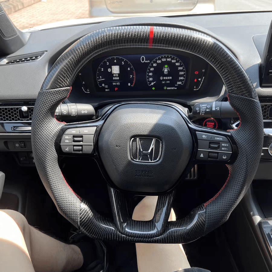 TTD Craft 11th gen Accord 2023 + Carbon Fiber Steering Wheel