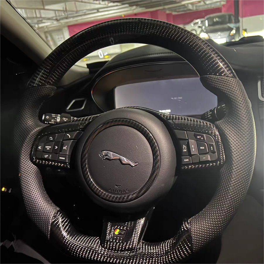 TTD Craft  Jaguar 2015-2019 XE Carbon Fiber Steering Wheel