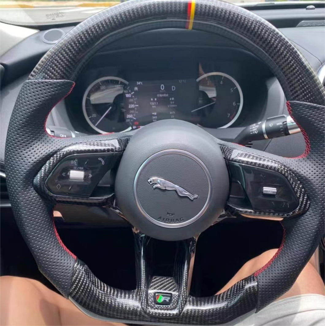 TTD Craft  Jaguar 2021-2023 XF Carbon Fiber Steering Wheel