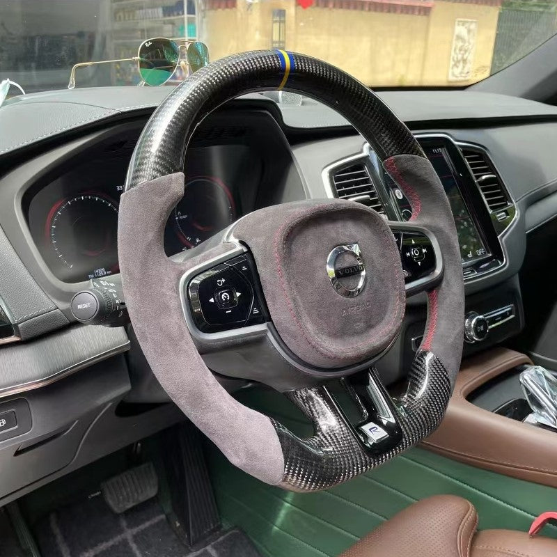 TTD Craft 2019-2023 Volvo V60 / V60 Cross Country Carbon Fiber Steering Wheel