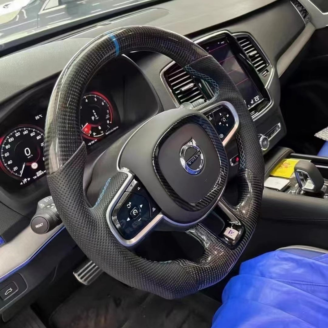 TTD Craft 2019-2023 Volvo S60 Carbon Fiber Steering Wheel