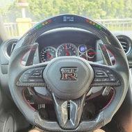 Sport Nissan 2017-2025 GTR Carbon Fiber Steering Wheel | TTD Craft