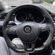 TTD Craft VW 2017 -2019 Golf Alltrack Wagon Carbon Fiber Steering Wheel
