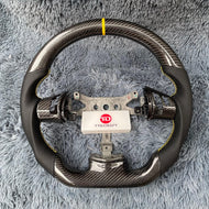 Custom carbon fiber racing steering wheel for Corvette C6| TTD Craft