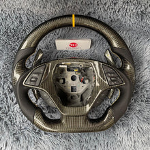 Cargar imagen en el visor de la galería, Volante de fibra de carbono TTD Craft Corvette C7 2014-2019
