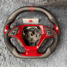 Load image into Gallery viewer, Matte Carbon Fiber Steering Wheel For Corvette  C7 |TTD Craft
