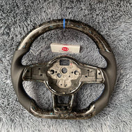 Forged Carbon Fiber Steering Wheel For VW Mk7 /MK7.5 GTI R Jetta |TTD Craft
