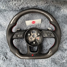 Charger l&#39;image dans la galerie, TTD Craft Audi B9 A3 A4  A5 S3 S4 S5 RS3  RS4  RS5 Sport  Carbon Fiber Steering Wheel
