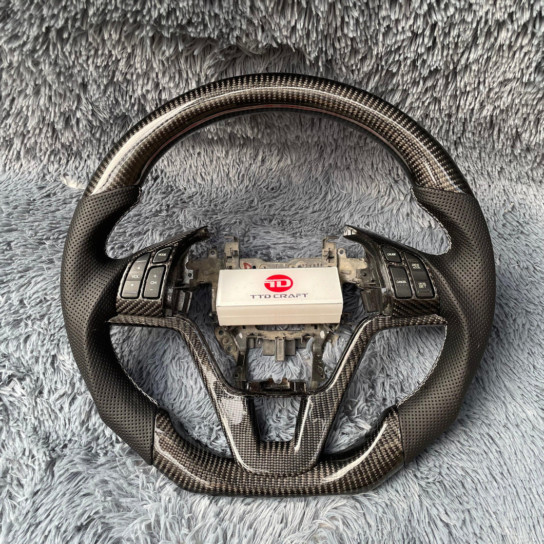 TTD Craft  2007-2011  CRV  EX LX SE Carbon Fiber Steering Wheel