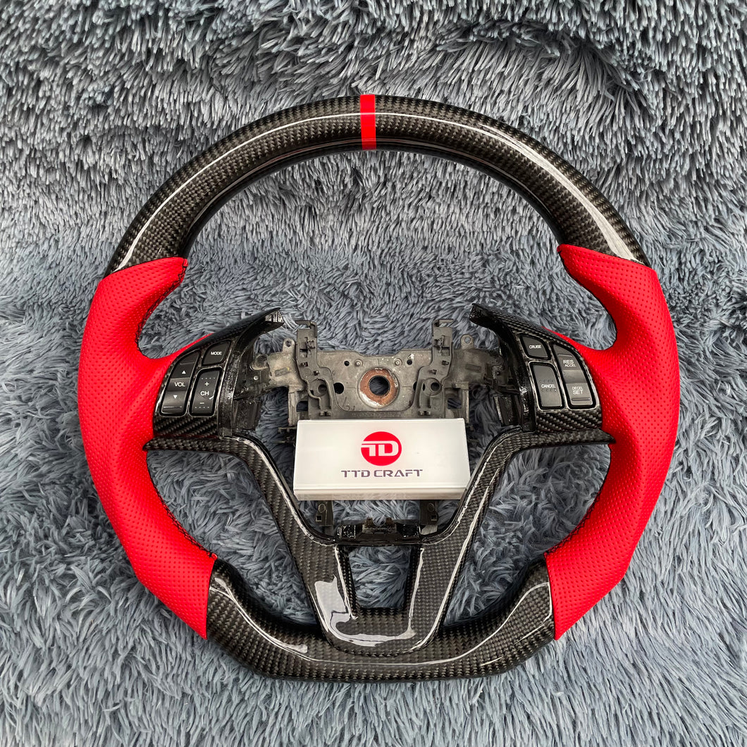 TTD Craft  2007-2011 CRV  EX LX SE Carbon Fiber Steering Wheel