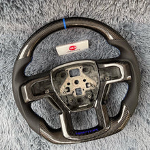Charger l&#39;image dans la galerie, TTD Craft  Ford 2018-2020 F150 Raptor / 2017-2022 F250/ 2017-2022 F350 Carbon Fiber Steering Wheel
