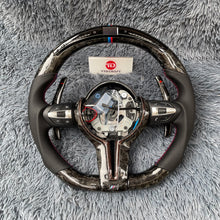 Lade das Bild in den Galerie-Viewer, TTD Craft BMW M5 M6 F10 F11 F06 F12 F13 F01 F02 F03 F04 F85 F86 Carbon Fiber Steering Wheel
