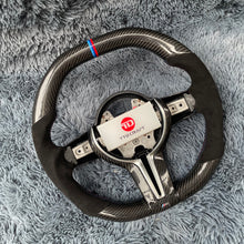 Load image into Gallery viewer, TTD Craft  BMW M5  M6 F10 F11 F06 F12 F13 F01 F02 F03 F04  F85 F86 Carbon Fiber  Steering Wheel
