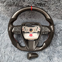 Lade das Bild in den Galerie-Viewer, TTD Craft  8th gen Camry 2018 - 2024 SE XSE TRD V6 V4 Avalon Venza  Carbon Fiber Steering Wheel
