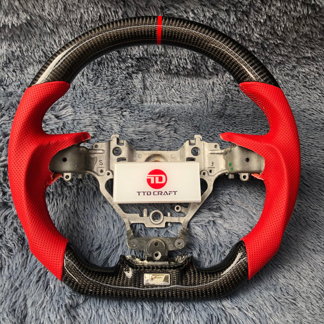 TTD Craft Lexus 2016-2022 RX350 450h / ES350 ES300/ GS350 GS450 / LX570 / GX460 / GS300 GS200T Carbon Fiber Steering Wheel