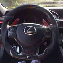 Charger l&#39;image dans la galerie, TTD Craft  Lexus  2014-2024 IS 250 350 300 CT200h  RC NX 200T  RC RCF  F sport  Carbon Fiber Steering Wheel
