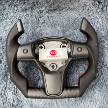 Charger l&#39;image dans la galerie, TTD Craft  Tesla  Model 3 / Y Carbon Fiber Steering Wheel
