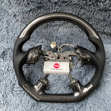 Charger l&#39;image dans la galerie, TTD Craft  7th gen Accord  2003-2007 Accord LX EX DX V6 Carbon Fiber Steering Wheel
