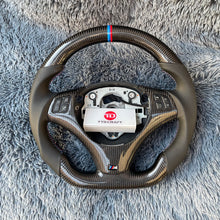 Charger l&#39;image dans la galerie, TTD Craft 1 SERIES E82 E88 / 3 SERIES E90 E91 E92 E93 / X1 E84 Carbon Fiber Steering Wheel

