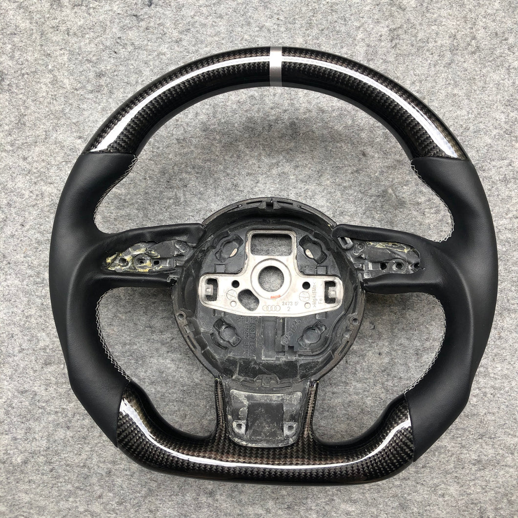 TTD Craft  2013-2016 A3 A4 A5 A6 A7 Carbon Fiber Steering Wheel