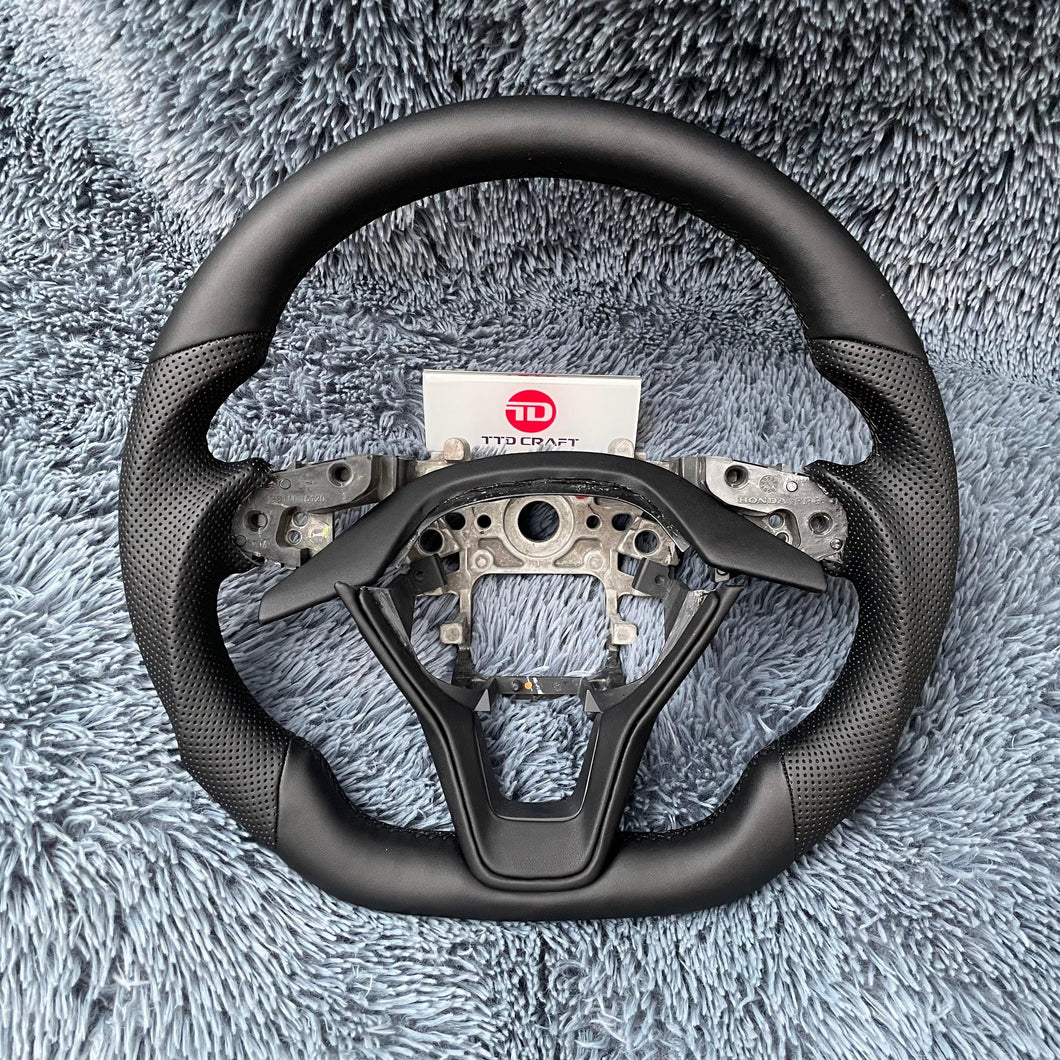 TTD Craft 10th gen Honda 2018-2022 Accord / Insight Carbon Fiber Steering Wheel