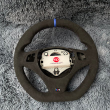 Charger l&#39;image dans la galerie, TTD Craft 1 SERIES E82 E88 / 3 SERIES E90 E91 E92 E93 / X1 E84 Italy Alcantara Steering Wheel

