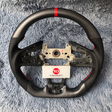 Load image into Gallery viewer, TTD Craft 10th gen Civic 2016-2021 FK8 FK7 Type R SI Carbon Fiber Steering Wheel
