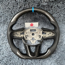 Carregar imagem no visualizador da galeria, TTD Craft Cadillac 2020-2024 CT4 CT4-V Blackwing / CT5 CT5-V Blackwing / 2019-2024 XT4 Volante de fibra de carbono 

